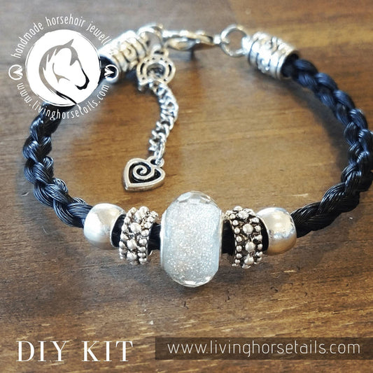 DIY Kit for Horsehair Beaded Necklace (A)