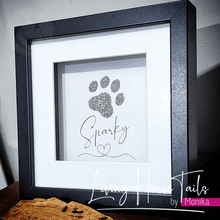 Living Horse Tails Shadow Box Pet Memorial Keepsake with ashes Custom jewellery Monika Australia horsehair keepsake