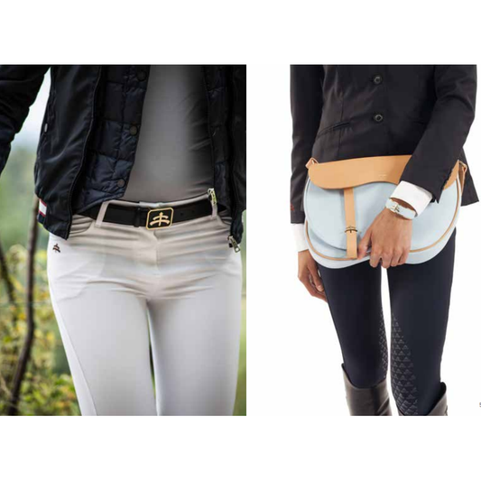 Makebe Leather and Brass Belts-Dapple EQ-The Equestrian