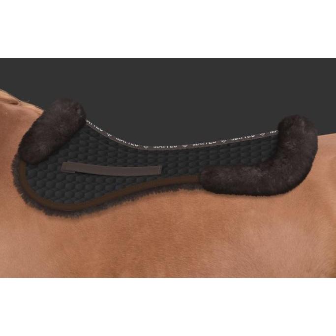 Mattes Show Jump Correction Half pad - Fleece-Trailrace Equestrian Outfitters-The Equestrian