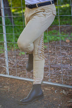 QJ Riding Wear Men's Breech with Silicon Knee Grip