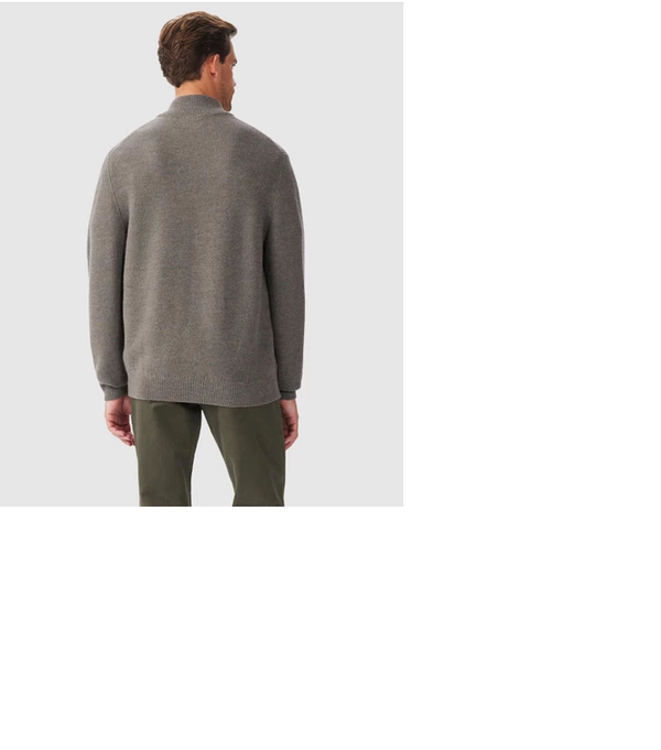 RM Williams Moresby 1/4 Zip Merino Knit Jumper