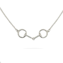 Mountain Creek Jewellery Horse Snaffle Bit and Chain Sterling Silver Necklace