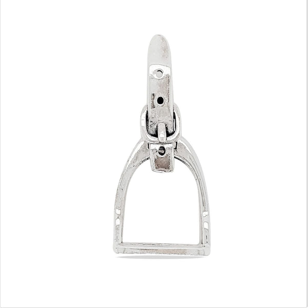 Mountain Creek Jewellery Sterling Silver Horse Stirrup Pendant