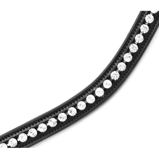 Premier Equine Bellissima Shaped Diamante Browband-Southern Sport Horses-The Equestrian