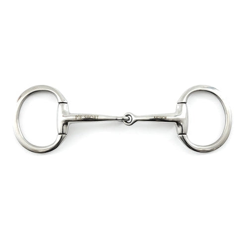 Premier Equine Jointed Flat Ring Eggbutt Snaffle-Southern Sport Horses-The Equestrian