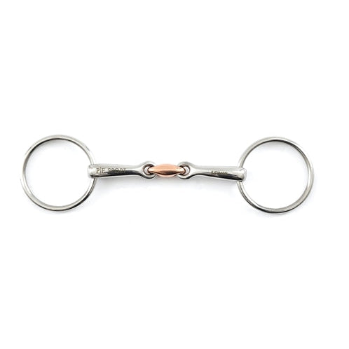 Premier Equine Loose Ring Snaffle with Copper Lozenge-Southern Sport Horses-The Equestrian