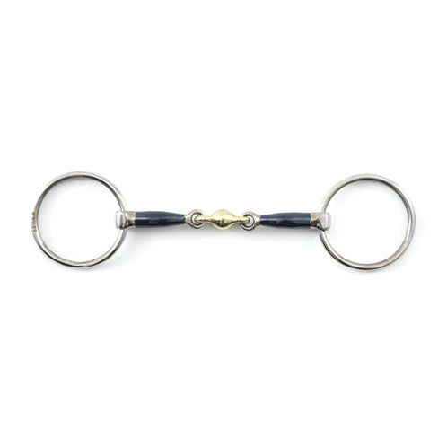 Premier Equine Sweet Iron Loose Ring Snaffle with Brass Alloy Lozenge-Southern Sport Horses-The Equestrian