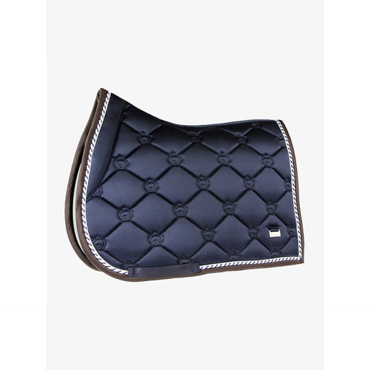 PSOS Jump Saddle Pad Deep Sapphire - "Go for it"-Vivarchie Equestrian-The Equestrian