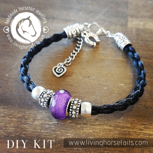 DIY Kit for Horsehair Beaded Necklace (A)