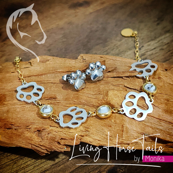 Paw print Stud Earrings