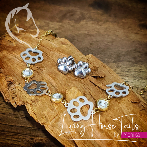 Paw print Stud Earrings