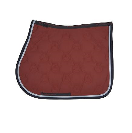 Saddle Pad in Jersey Stripe by Cavalleria Toscana-Trailrace Equestrian Outfitters-The Equestrian