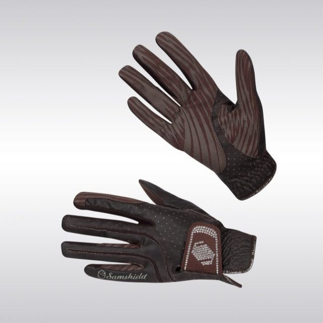 Samshield V-Skin Gloves Swarovski-Trailrace Equestrian Outfitters-The Equestrian