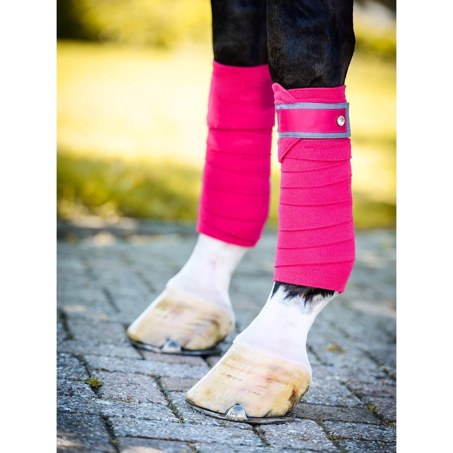 Scarlet PS of Sweden Monogram Bandages-Trailrace Equestrian Outfitters-The Equestrian