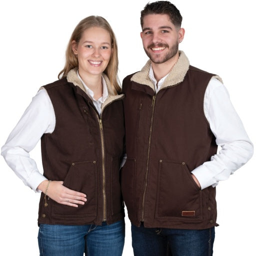 ADULTS DIAMANTINA SHERPA VEST