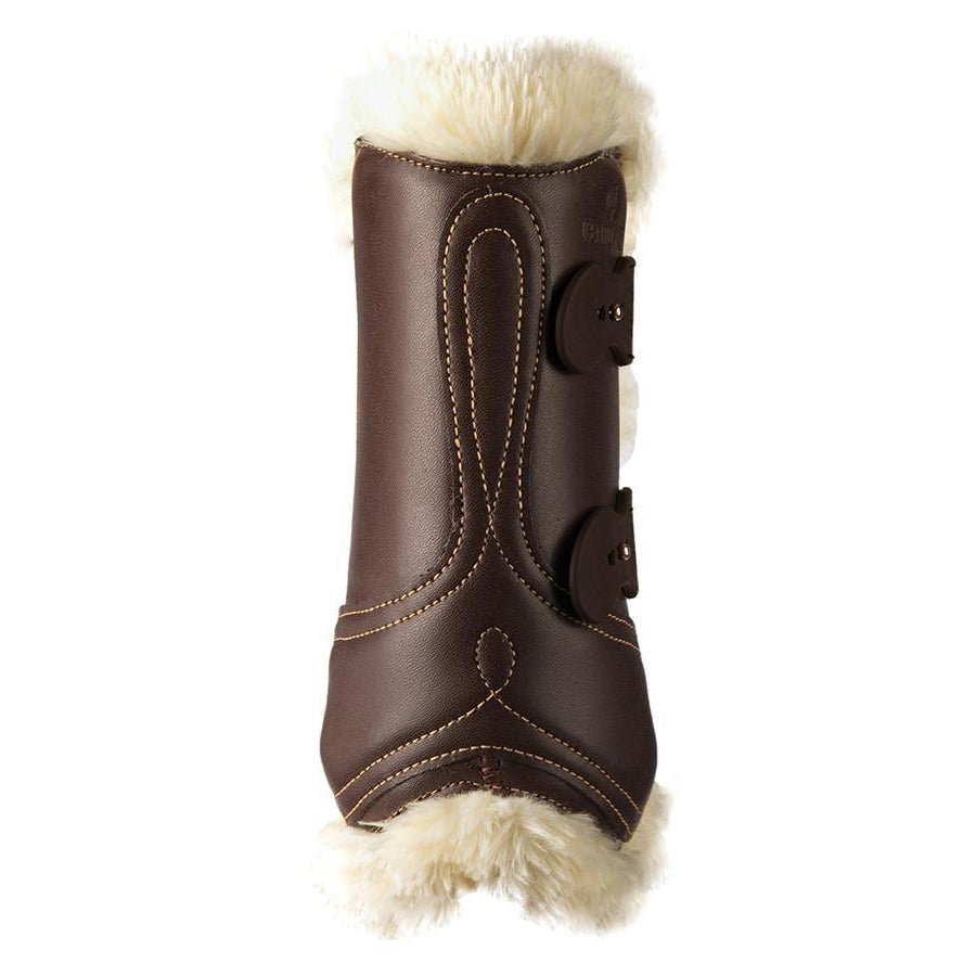 Sheepskin Leather Tendon Elastic Boots-Dapple EQ-The Equestrian