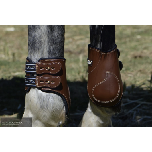 Shop Kentaur 'Roma' Leather Hind Boots for Equestrian Sports-Southern Sport Horses-The Equestrian