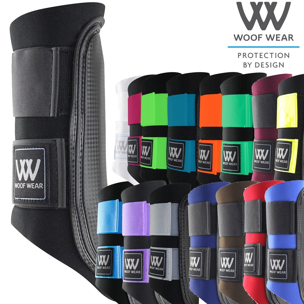 Shop Woof Wear Club Brushing Boots - High-Quality Protective Gear for Your Equine Companion-Southern Sport Horses-The Equestrian