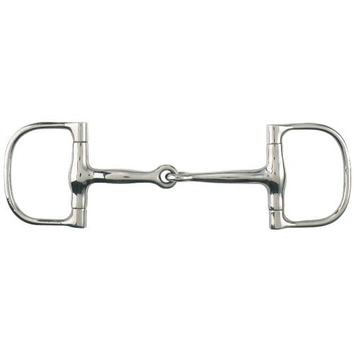 Small Ring Racing Dee Bit for Equestrian Use-Trailrace Equestrian Outfitters-The Equestrian