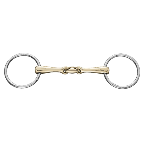 Sprenger KK Ultra Loose Ring Snaffle - Double Joint - 14mm-Trailrace Equestrian Outfitters-The Equestrian