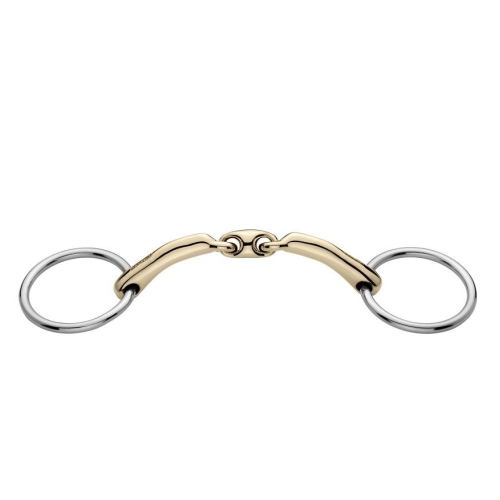 Sprenger Novocontact Loose Ring Bradoon - Double Joint-Trailrace Equestrian Outfitters-The Equestrian