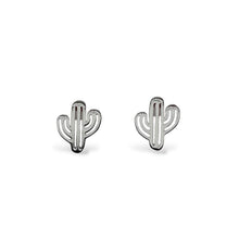 Mountain Creek Jewellery Sterling Silver Cactus Studs