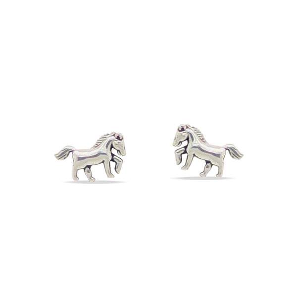Mountain Creek Jewellery Sterling Silver Horse Stud Earrings