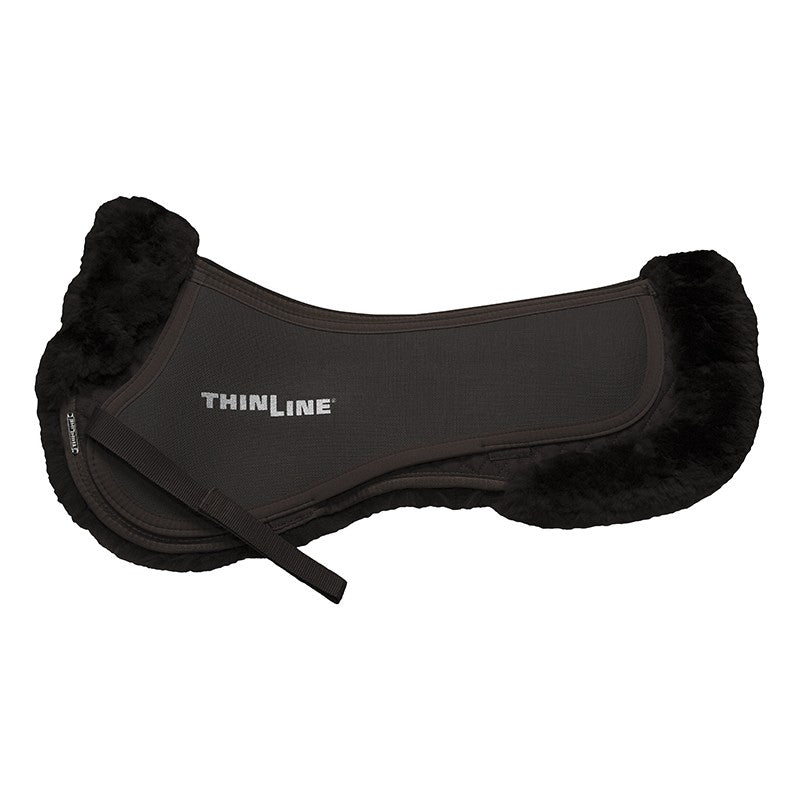 ThinLine Trifecta Sheepskin Comfort Half Pad-Trailrace Equestrian Outfitters-The Equestrian