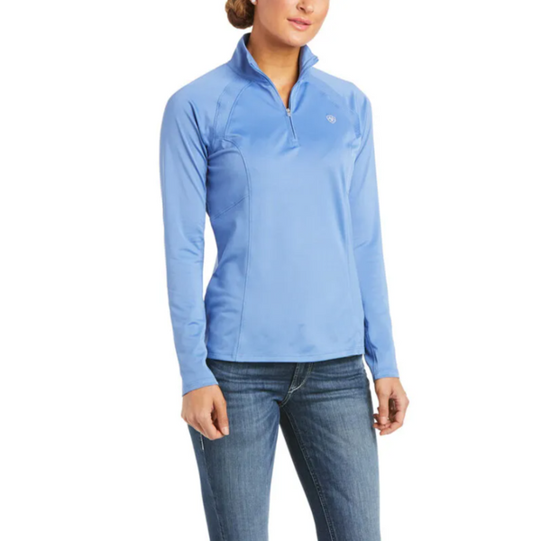 Ariat Sunstopper 1/4 Zip 2.0 Blue Yonder