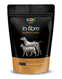 EAC Animal Care's in-fibre: Psyllium Husk for Horses, Dogs & Cats - an Essential Animal Health Care Product