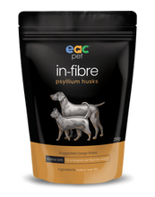 EAC Animal Care's in-fibre: Psyllium Husk for Horses, Dogs & Cats - an Essential Animal Health Care Product
