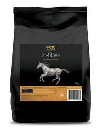 EAC Animal Care's in-fibre: Psyllium Husk for Horses, Dogs & Cats - an Essential Animal Health Care Product