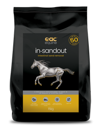 EAC Animal Care's in-sandout - Pellets for the Removal of Intestinal Sand in Animals