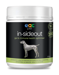 in-sideout Dog Formula - Pre & Probiotic Natural Nutraceutical Supplement For Dogs