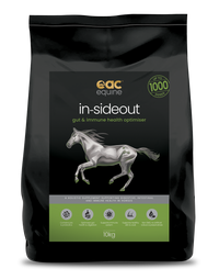 EAC Animal Care - in-sideout horse Nutraceutical and Gut Health Supplement for Horses and Ponies, with Pre & Probiotics