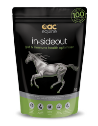 EAC Animal Care - in-sideout horse Nutraceutical and Gut Health Supplement for Horses and Ponies, with Pre & Probiotics