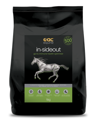 EAC Animal Care - in-sideout horse Nutraceutical and Gut Health Supplement for Horses and Ponies, with Pre & Probiotics