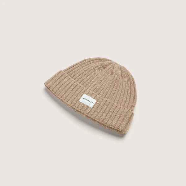 Will & Bear Levi Wool Beanie Tusk