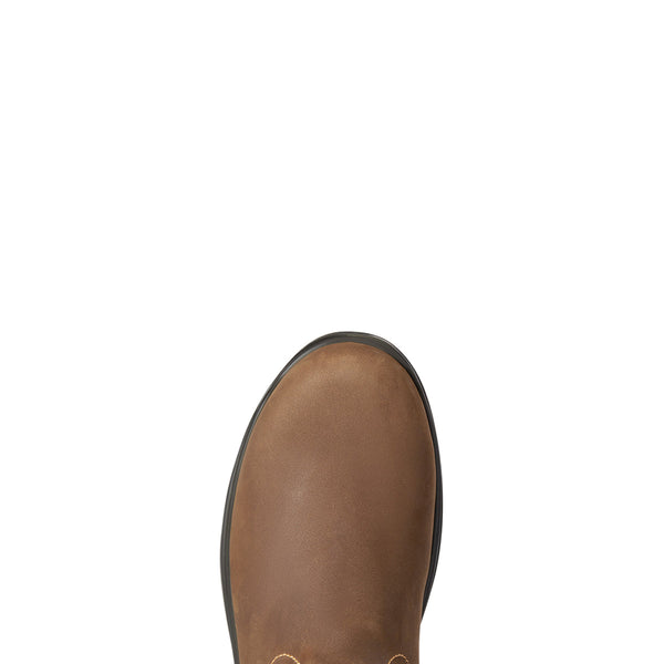 Ariat Mns Turbo Pull-on H2O Carbon Toe Barley Brown