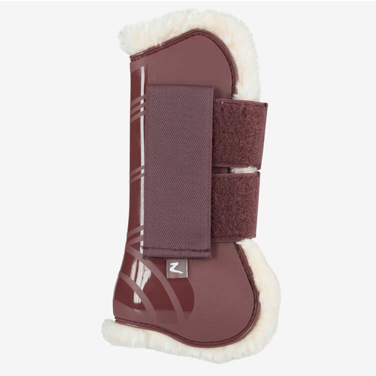 Buy Horze Caliber Fetlock Boots with Faux Fur Lining
