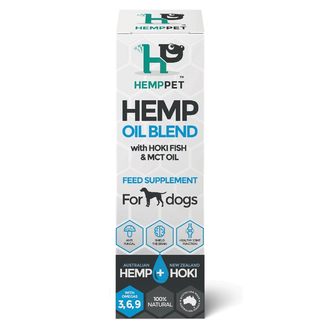 Shop the 100ml Pet X Hemp Oil Blend for Dogs, Infused with Hoki Fish and MCT Oil-Ascot Saddlery-The Equestrian
