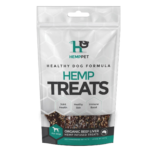 Shop Organic Beef Liver Hemp Pet Dog Treats - 80gm for Your Furry Friend-Ascot Saddlery-The Equestrian