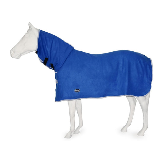 Polar Fleece Combo Blue-Ascot Saddlery-The Equestrian