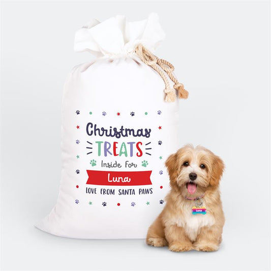 Pet Jumbo Santa Sacks-Bright Star Buddies Dog Tags & Bandanas-The Equestrian