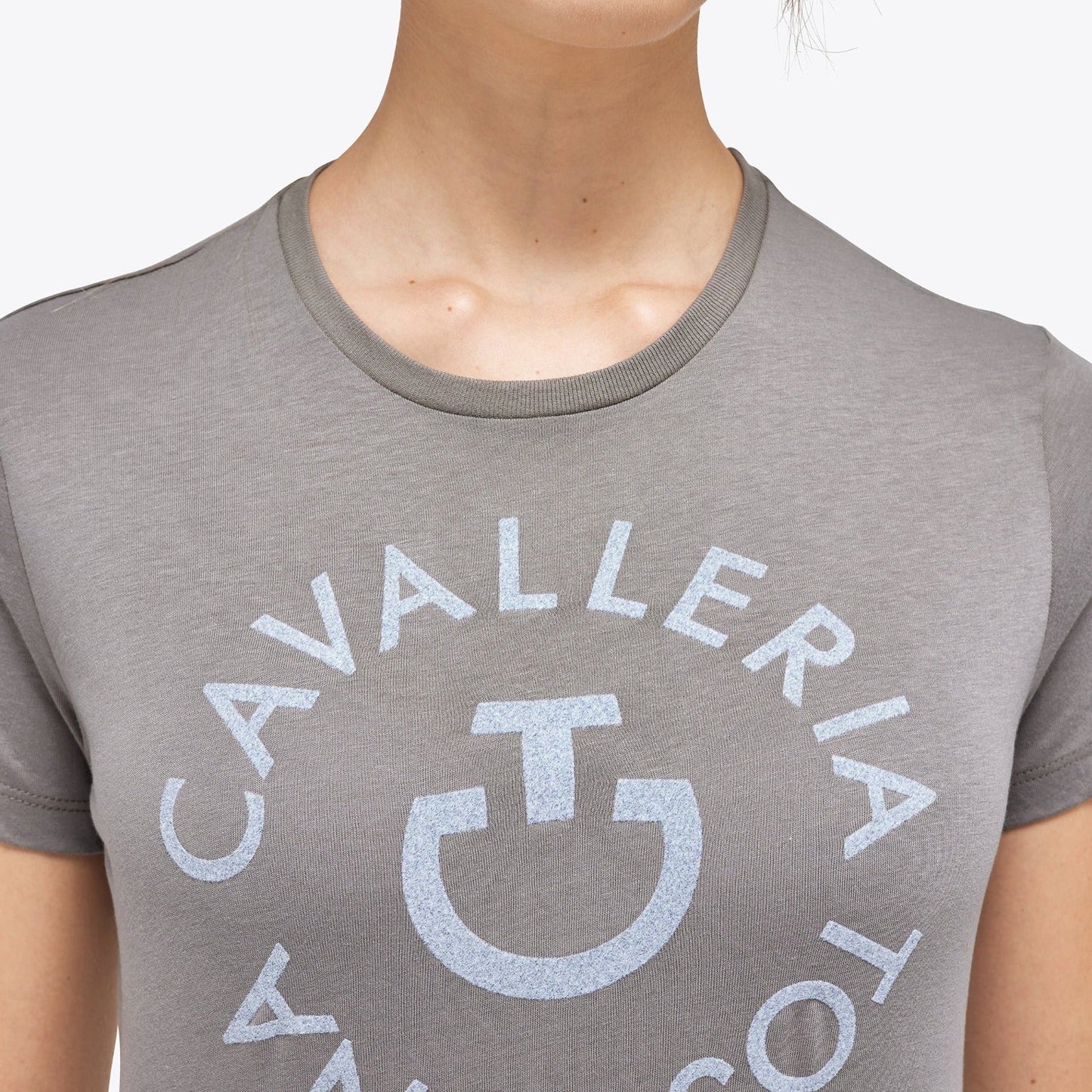 Cavalleria Toscana Orbit Crew Neck T-Shirt-Trailrace Equestrian Outfitters-The Equestrian
