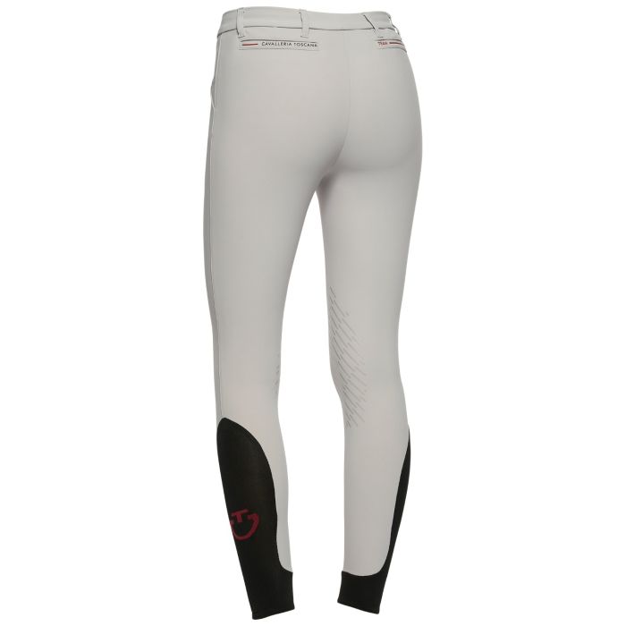 Cavalleria Toscana CT Red Stripe Breeches-Trailrace Equestrian Outfitters-The Equestrian