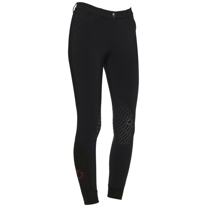 Cavalleria Toscana CT Red Stripe Breeches-Trailrace Equestrian Outfitters-The Equestrian