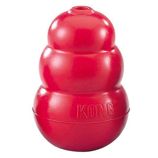 3 x KONG Classic Red Stuffable Non-Toxic Fetch Interactive Dog Toy - Large-Lucky Pet Supplies-The Equestrian