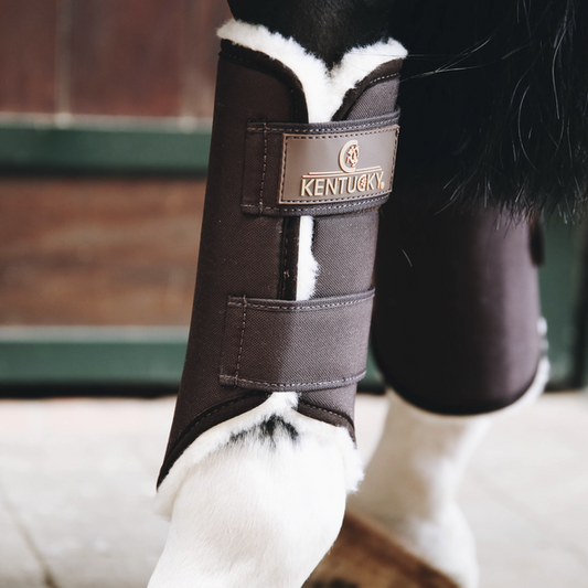 Shop Kentucky Solimbra Turnout Boots for Hind Legs-Trailrace Equestrian Outfitters-The Equestrian
